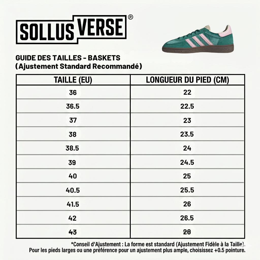 Basket Handball Spezial Clear Emerald Pink Femme