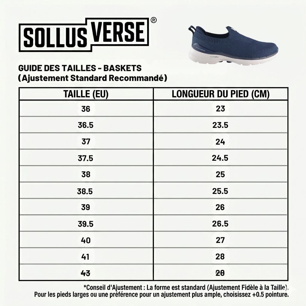 Chaussure Slip-On GO WALK 6 Navy Femme