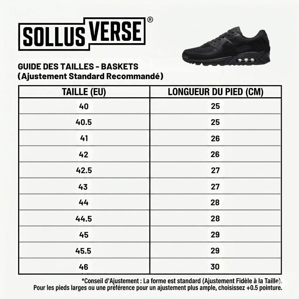 Baskets Air Max 90 Triple Black pour Hommes