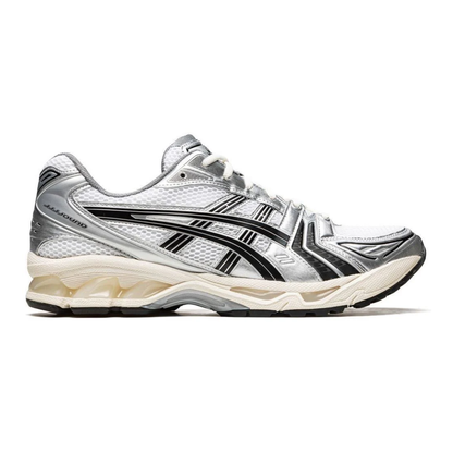 Baskets Unisexe Kayano 14 Argentées et Blanches