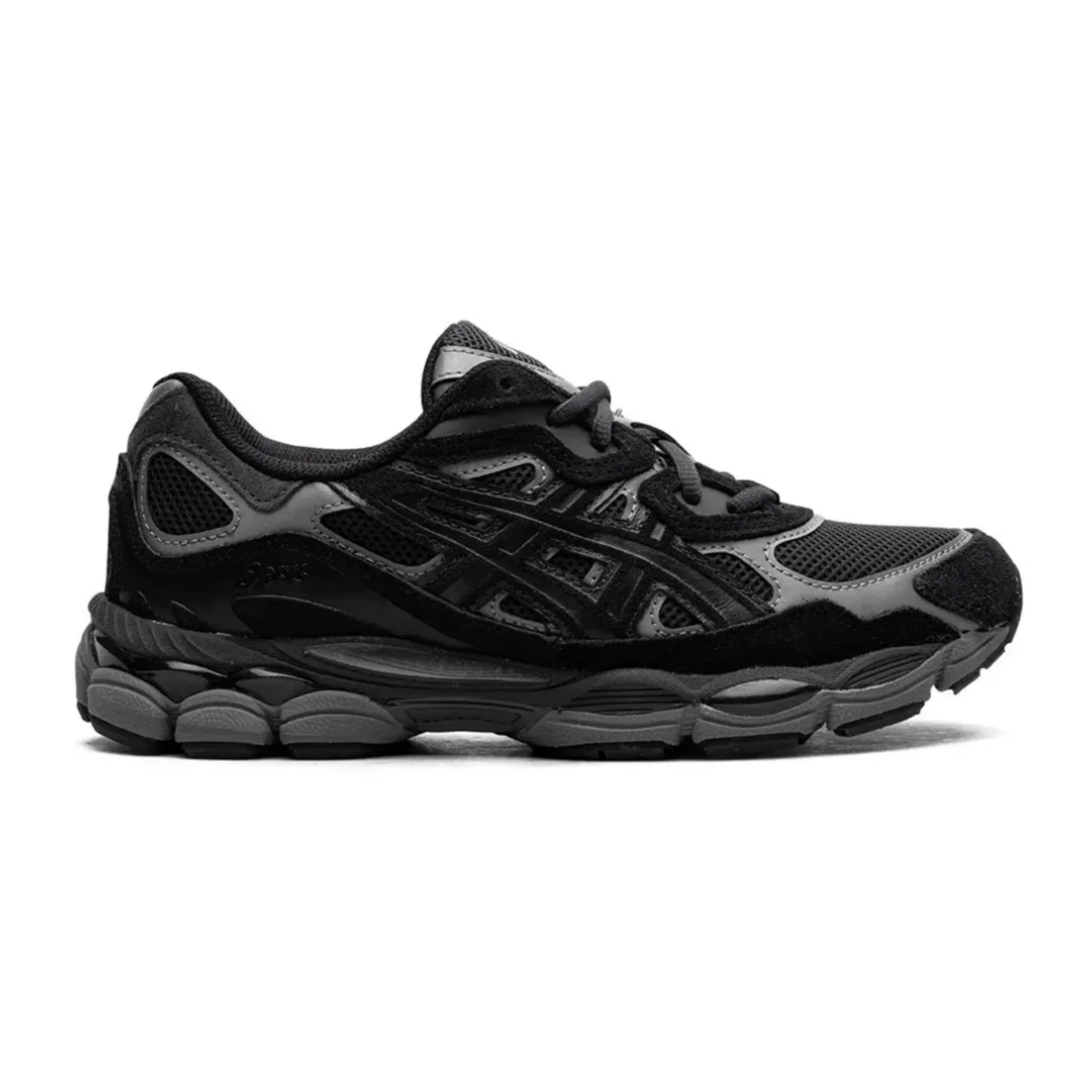 Baskets Unisexe NYC Noir et Gris Graphite