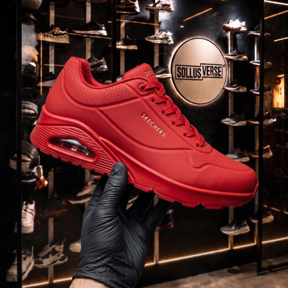 Baskets Uno - Stand on Air Red Femme