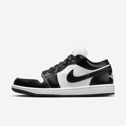 Baskets Air 1 Low Panda pour Femme Blanc Noir