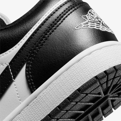 Baskets Air 1 Low Panda pour Femme Blanc Noir