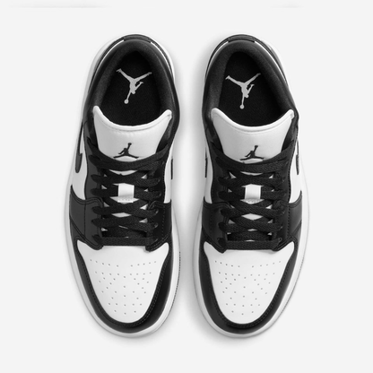 Baskets Air 1 Low Panda pour Femme Blanc Noir