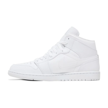 Baskets Air 1 Mid Triple White pour Homme