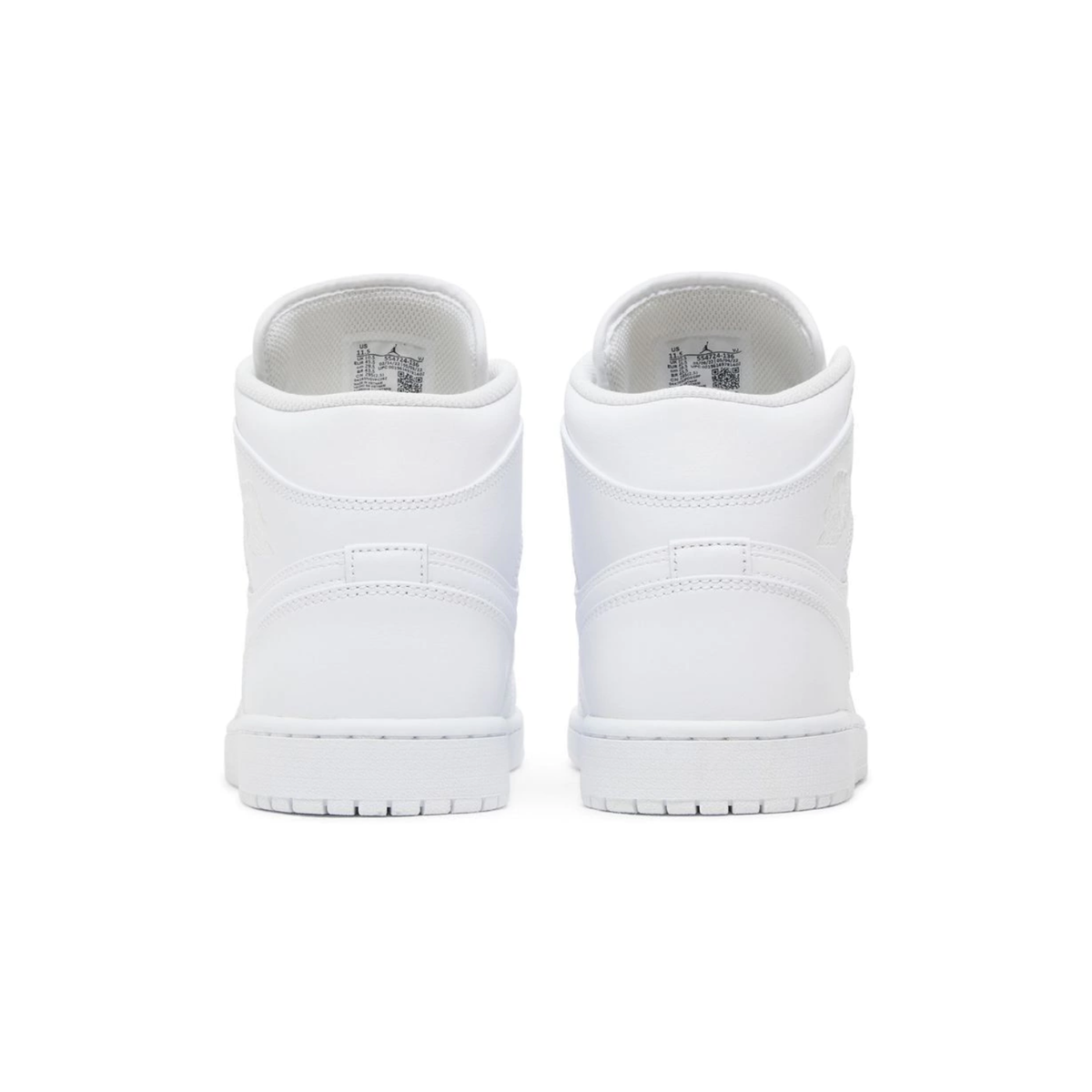 Baskets Air 1 Mid Triple White pour Homme