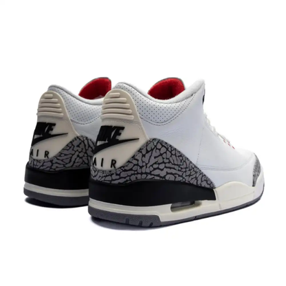 Baskets Air 3 Retro White Cement pour Homme