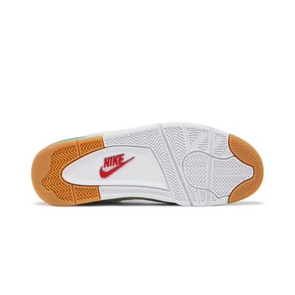 Baskets SB x Air 4 Retro vert pin pour homme