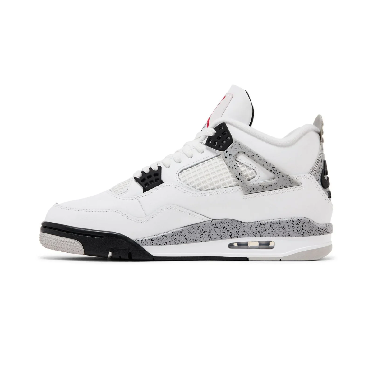 Baskets Air 4 Retro Military Noires pour Homme