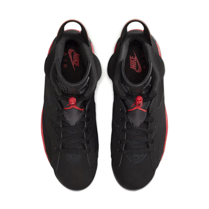 Baskets Air 6 Retro noires infrarouges pour homme
