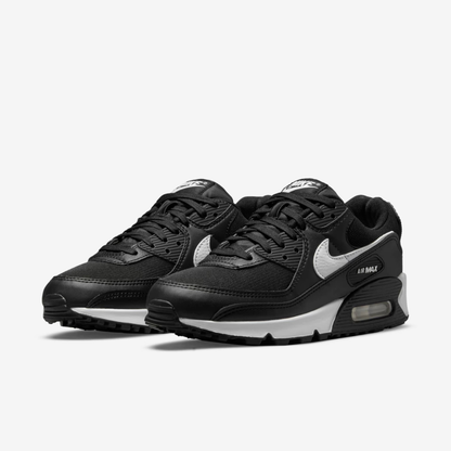 Baskets Air Max 90 noires et blanches pour femmes