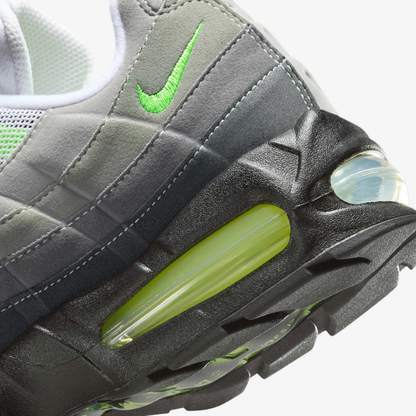 Baskets Air Max 95 Neon pour Homme Gris Volt