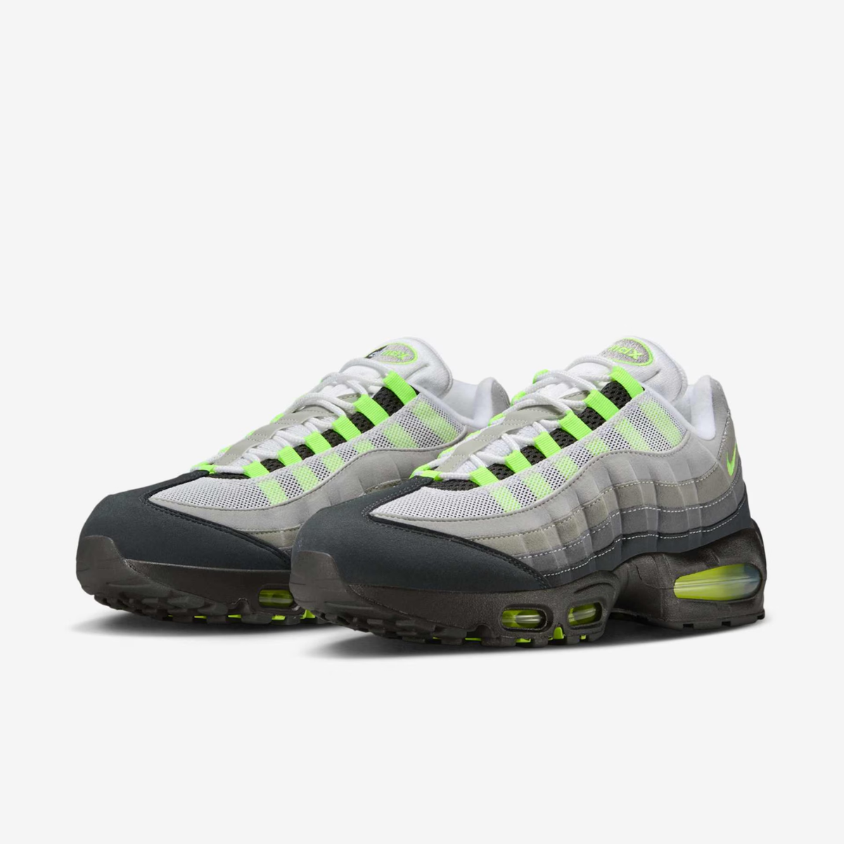 Baskets Air Max 95 Neon pour Homme Gris Volt