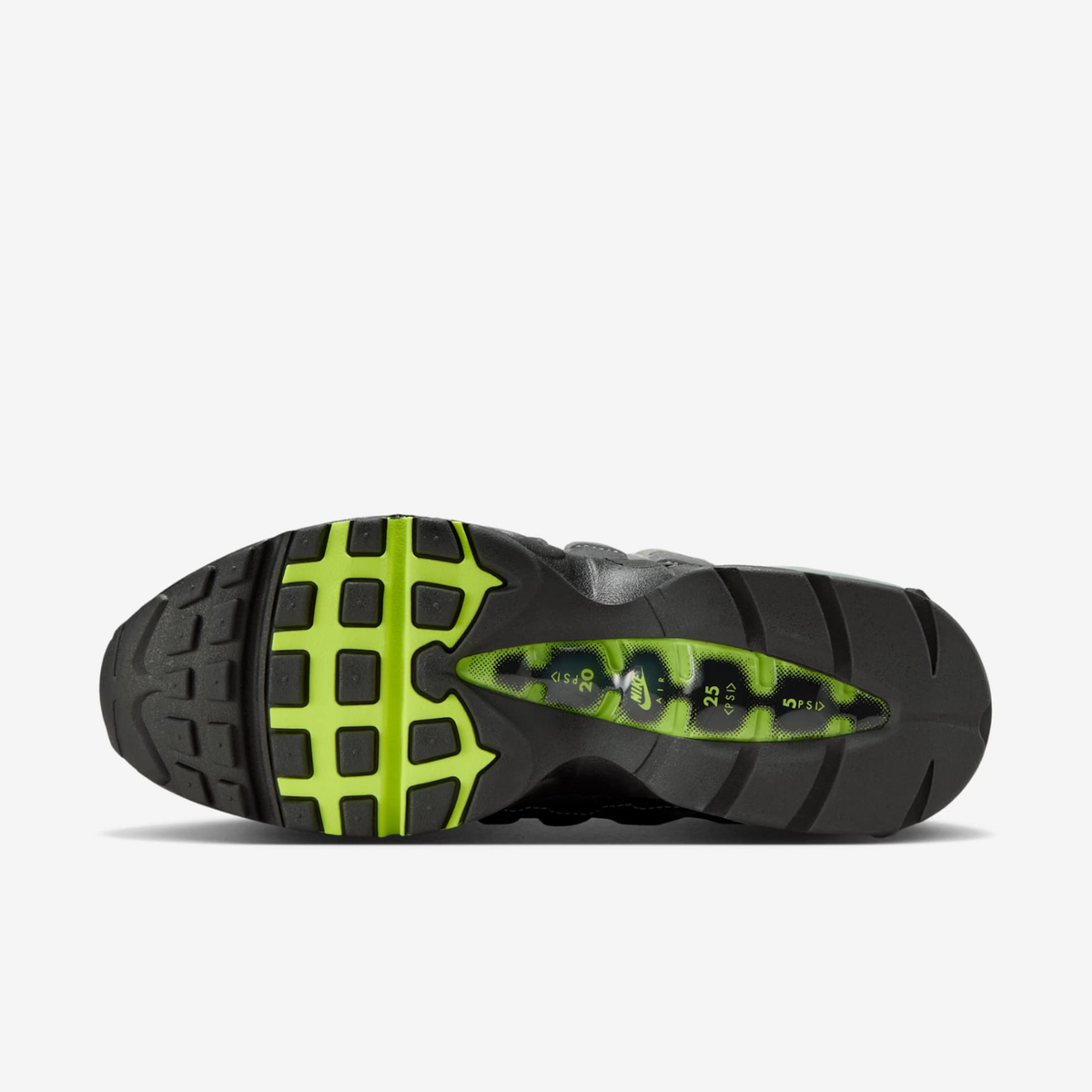 Baskets Air Max 95 Neon pour Homme Gris Volt