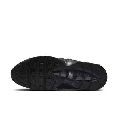 Baskets Air Max 95 Unisexes en Cuir Triple Noir