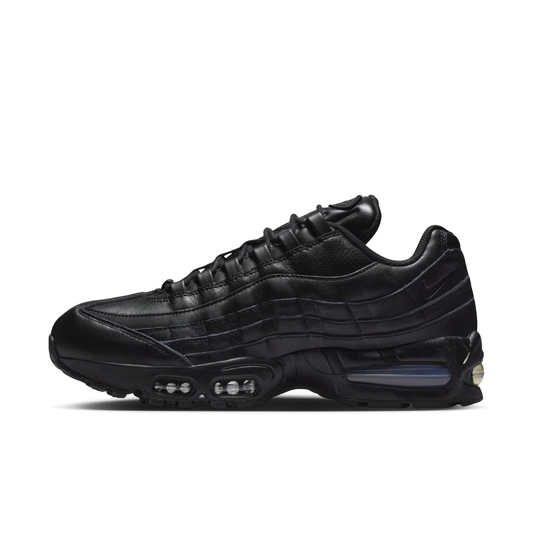 Baskets Air Max 95 unisexes en cuir triple noir