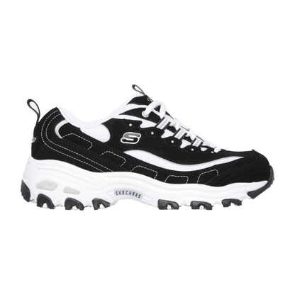 Basket D'Lites Black White Femme