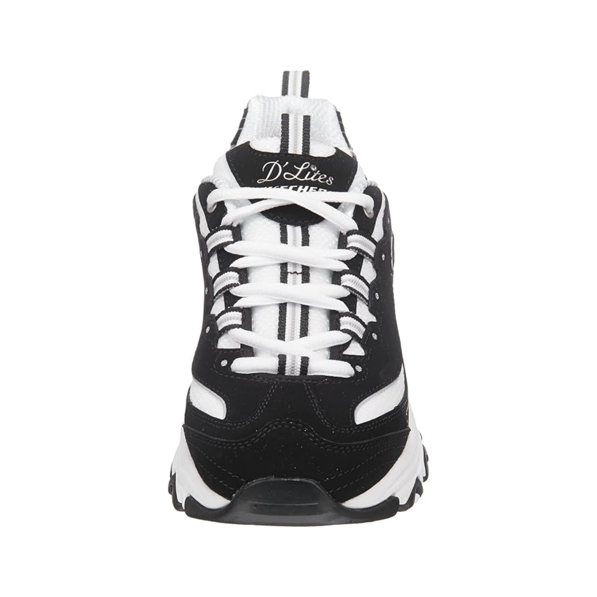 Basket D'Lites Black White Femme