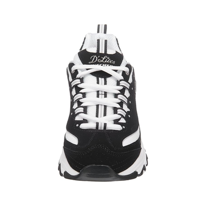 Basket D'Lites Black White Femme