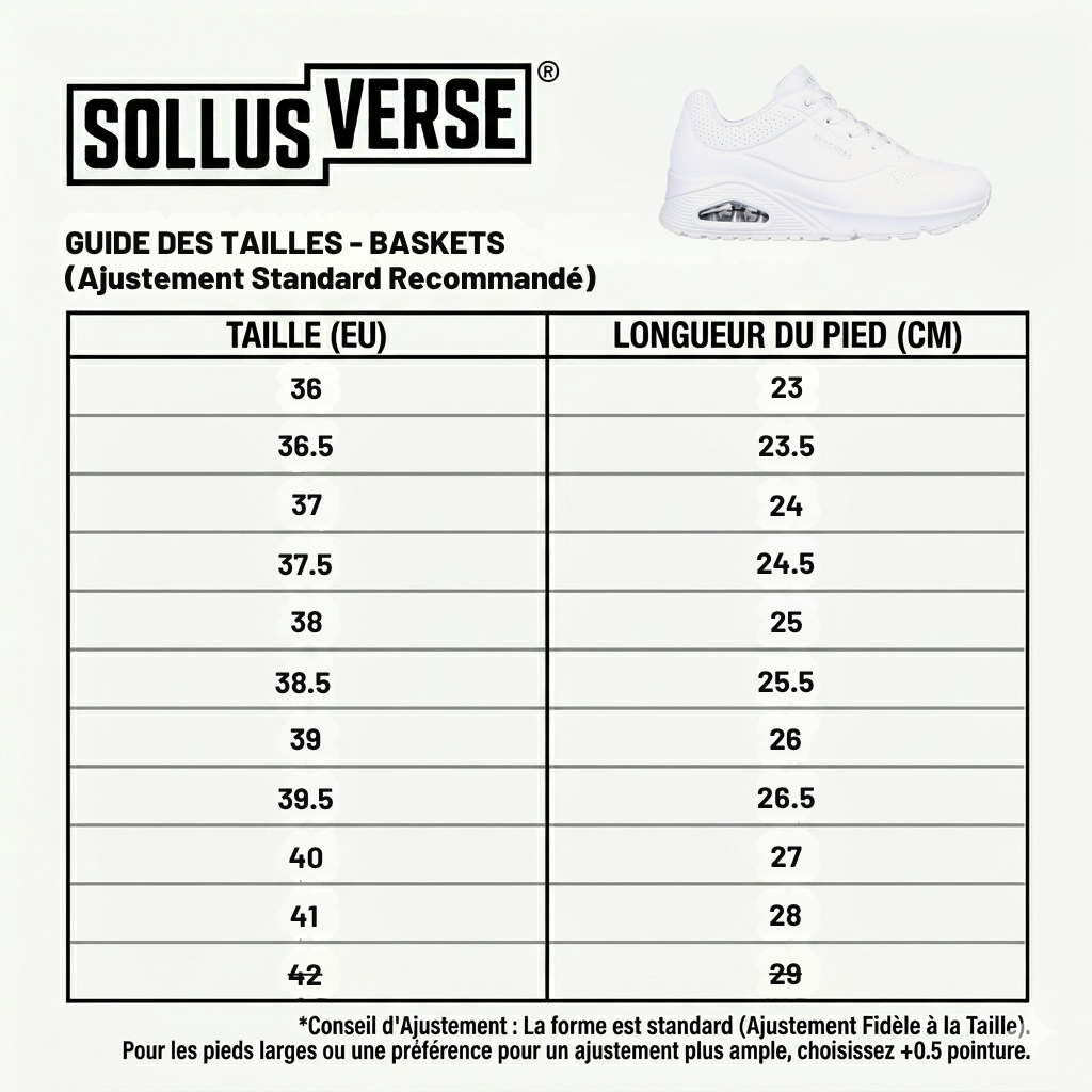 Baskets Uno - Stand on Air White Femme