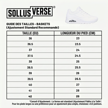 Baskets Uno - Stand on Air White Femme