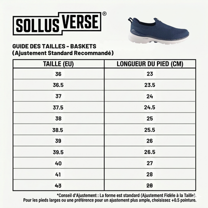 Chaussure Slip-On GO WALK 6 Navy Femme