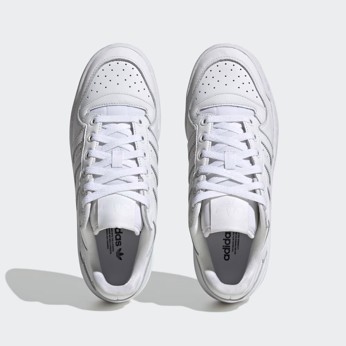 Basket Forum Bonega Low Triple White Femme