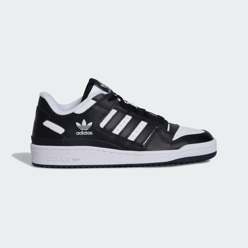Basket Forum Low Black White Homme