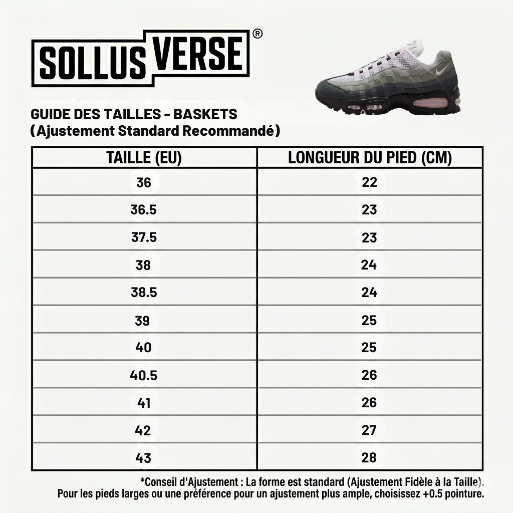 Baskets Air Max 95 pour Femme Gris Rose