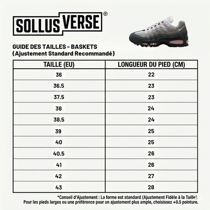 Baskets Air Max 95 pour Femme Gris Rose