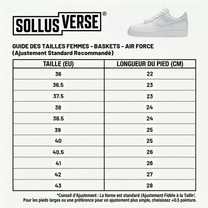 Baskets Air Force 1 '07 pour Femmes Triple White