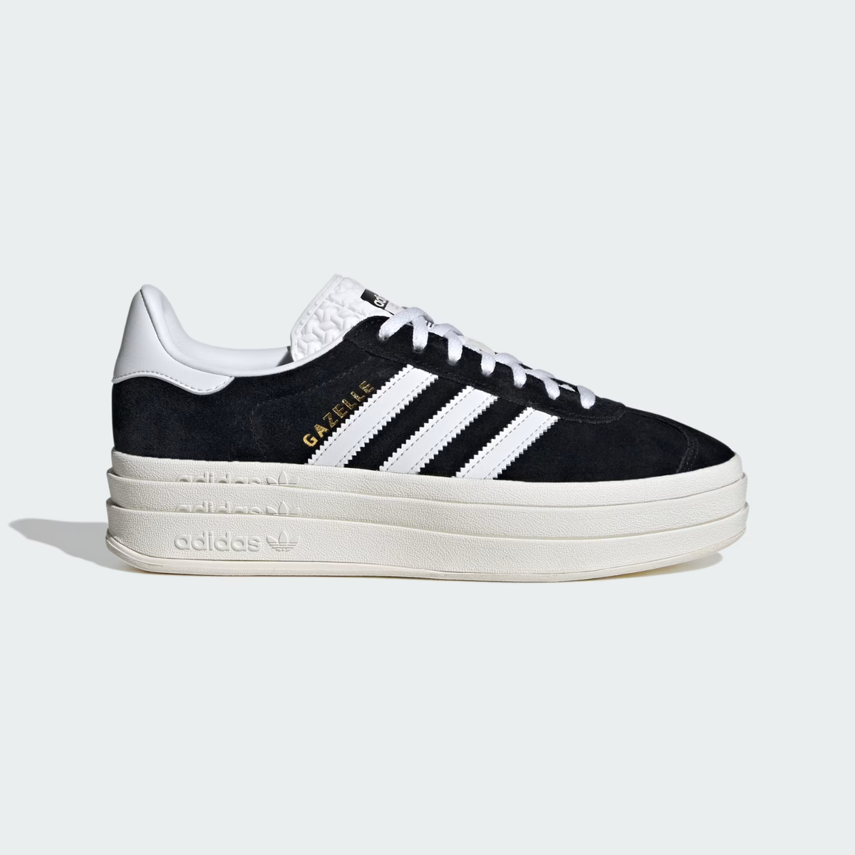 Basket Gazelle Bold Core Black Femme
