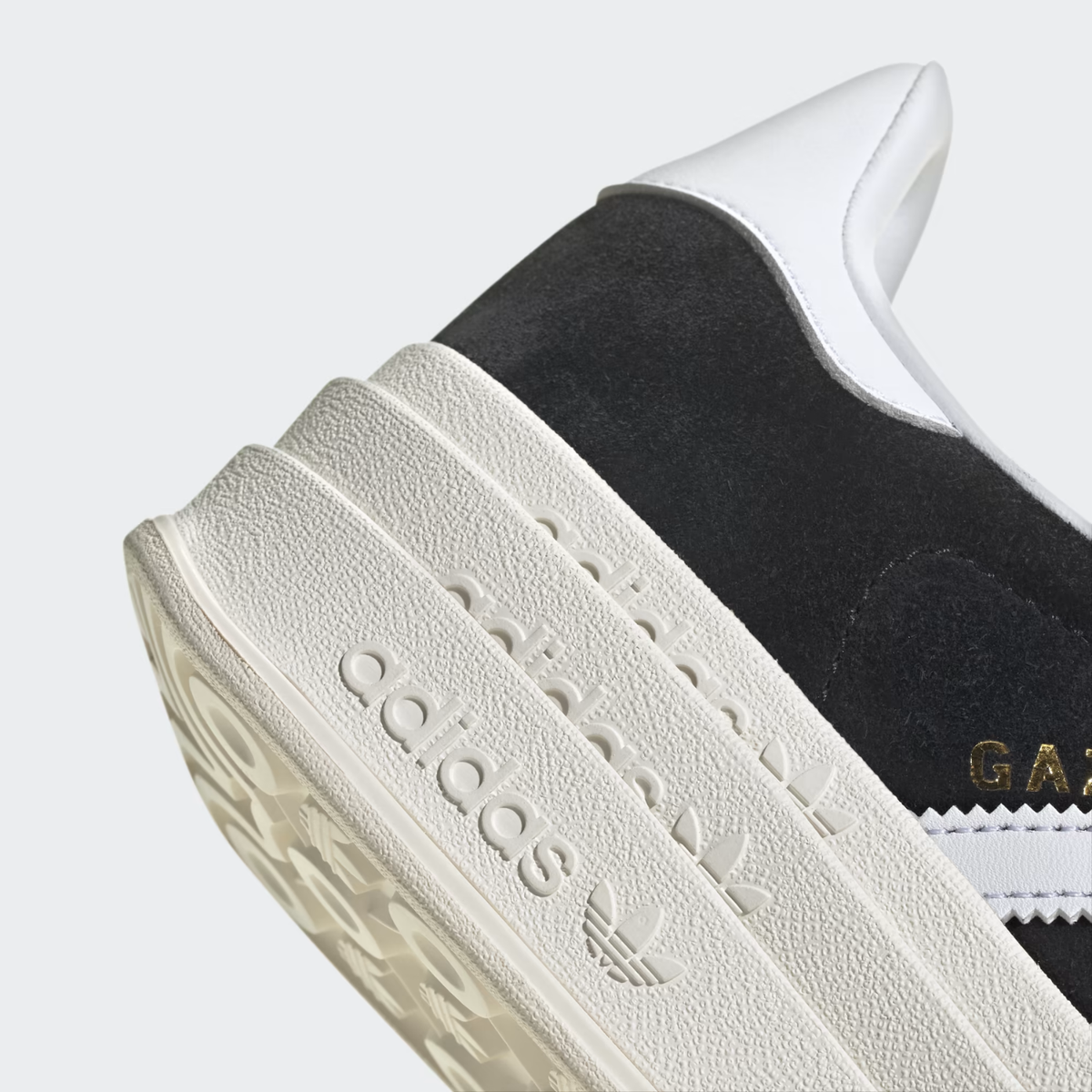 Basket Gazelle Bold Core Black Femme