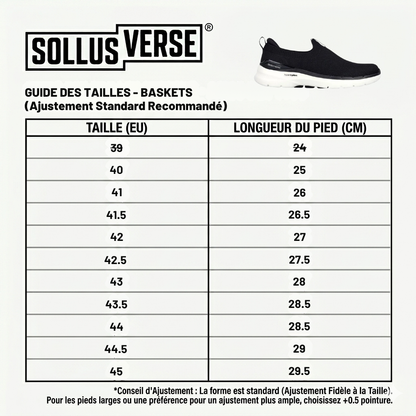 Chaussure Slip-On GO WALK 6 Black Homme