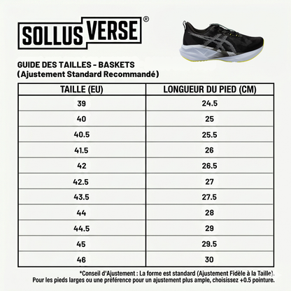 Chaussure de Course Novablast 3 Black White Homme