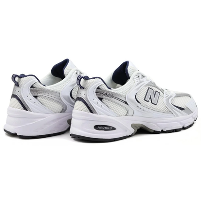 Basket 530 White Silver Navy Unisexe