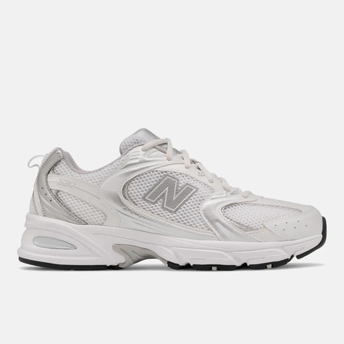 Basket 530 White Silver Metallic Unisexe