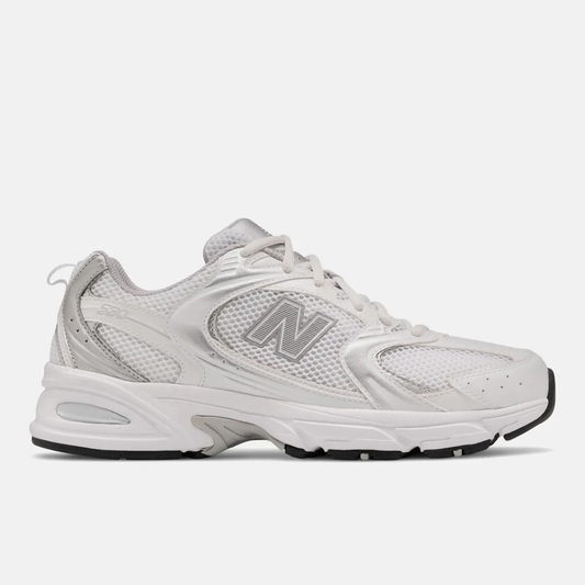 Basket 530 White Silver Metallic Unisexe