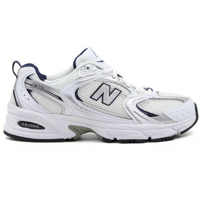 Basket 530 White Silver Navy Unisexe