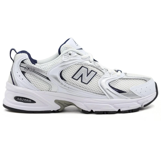 Basket 530 White Silver Navy Unisexe