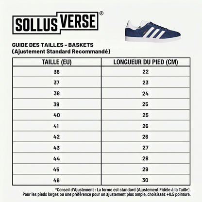 Basket Gazelle Collegiate Navy Unisexe