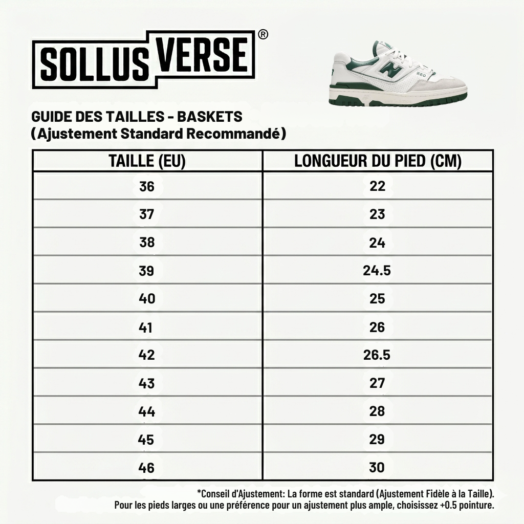 Basket 550 White Green Unisexe