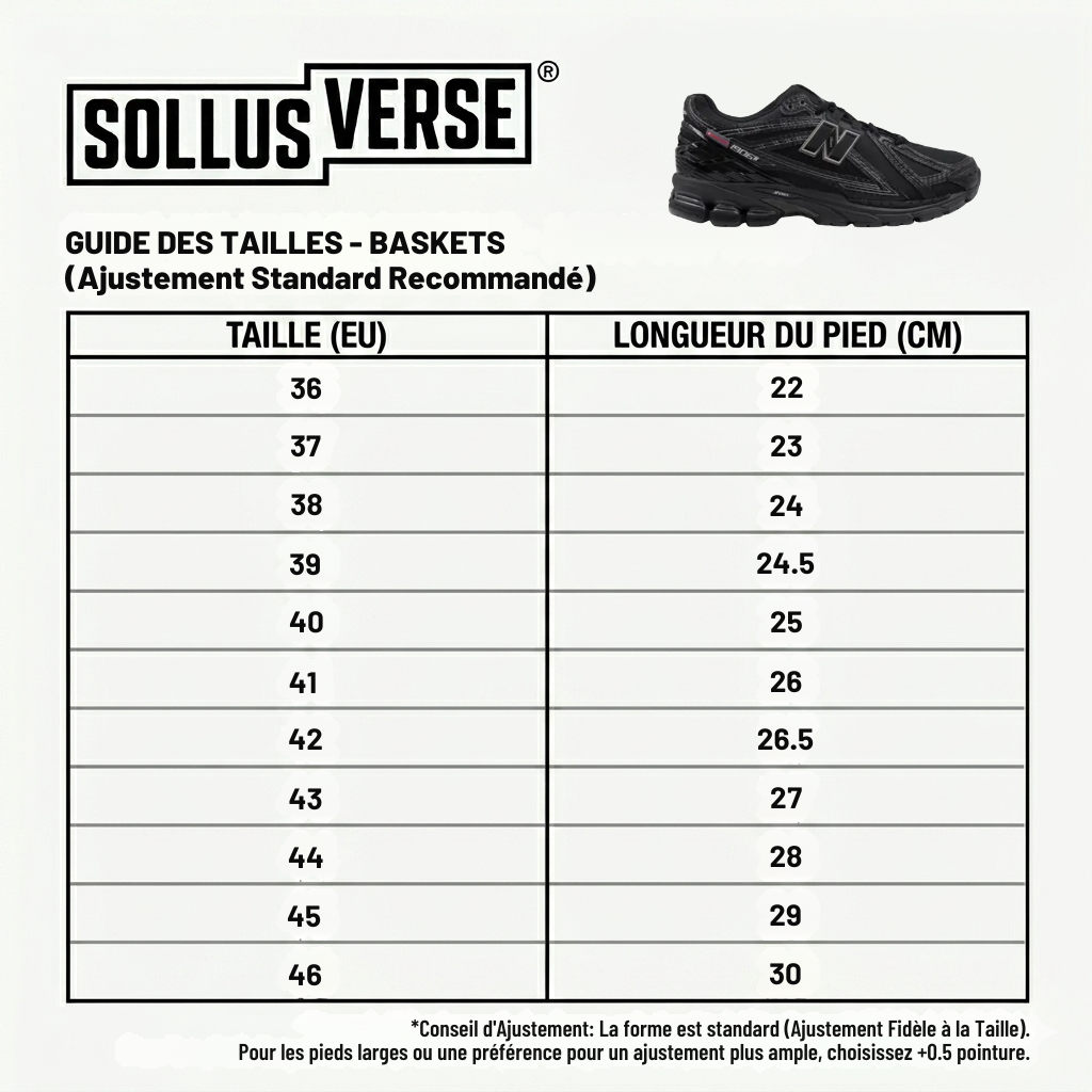 Basket 1906R Triple Black Unisexe