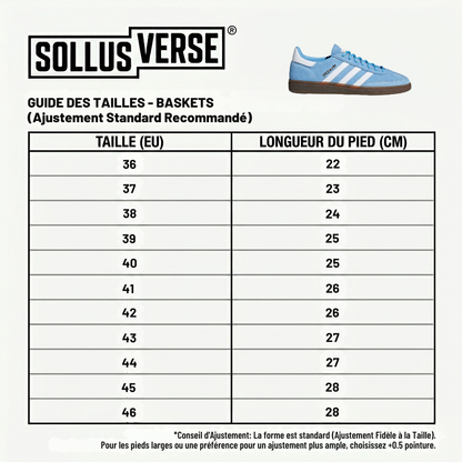 Basket Handball Spezial Light Blue White Unisexe